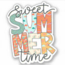 Search for happy summer stickers Retro