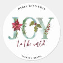 Search for joy to the world stickers Typography