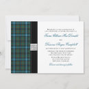 Search for hunting wedding invitations Tartan