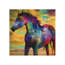 Search for horses in a photo collage Equine