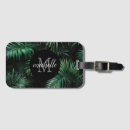 Search for tropical luggage tags Green