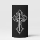Search for christian cross candles Crucifix