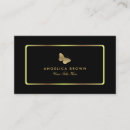 Search for wildlife business cards Simple