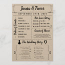 Search for fun wedding programs Ceremony