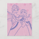 Search for disney frozen anna and elsa postcards Elsa the snow queen