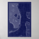 Search for vintage map of florida posters Miami