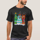 Search for christmas library tshirts Snowman