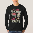 Search for teacher halloween tshirts Brains