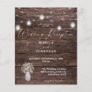 Search for rustic wedding reception invitations Modern