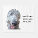 Search for irish blankets Wolfhound