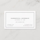 Search for executive business cards Modern