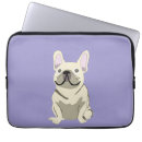 Search for cute laptop sleeves Frenchie