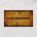 Search for videographer business cards Videography