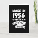 Search for 1956 birthday cards Funny