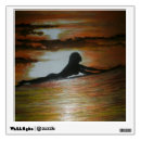 Search for beach wall decals Surfer