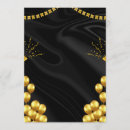 Search for blank birthday invitations Gold