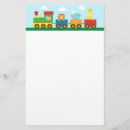 Search for trains stationery paper Choo choo