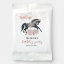 Search for horse birthday favors Watercolor