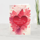 Search for mom valentines day cards Red heart