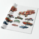 Search for vintage car wrapping paper Antique cars