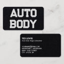 Search for car painting business cards Paint shop