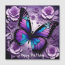 Search for butterfly cards Purple
