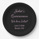 Search for quinceanera party tableware 15 years old