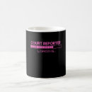 Search for court reporter mugs stenographer