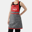 Search for christmas baking aprons Black and white