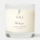 Search for minimalist wedding candles Contemporary