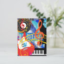Search for musical note cards Black