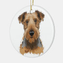 Search for airedale terrier ornaments Cute