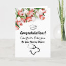 Search for nursing graduation cards Pink