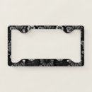 Search for cool license plate frames Flowers