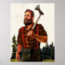 Search for vintage lumberjack posters Retro