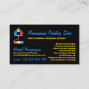 Search for renovation business cards Painter