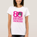 Search for moms 80th birthday tshirts Mother