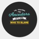 Search for genealogy stickers dna
