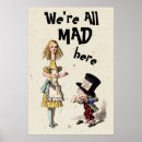 Search for mad hatter posters Lewis carroll