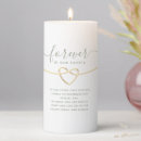Search for memorial for ceremony wedding candles Couple