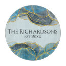 Search for blue marble cutting boards Gold glitter