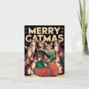 Search for merry catmas cards Cat lover