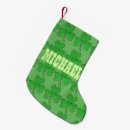 Search for irish christmas stockings Lucky