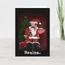 Search for zombie christmas cards Santa