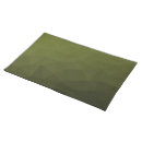 Search for olive green placemats Pattern