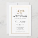Search for 50th anniversary invitations Glitter