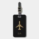 Search for airline luggage tags Plane