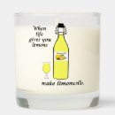 Search for lemon candles Italy