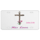 Search for religious license plates Jesus