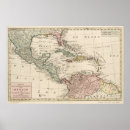 Search for caribbean map posters Mexico